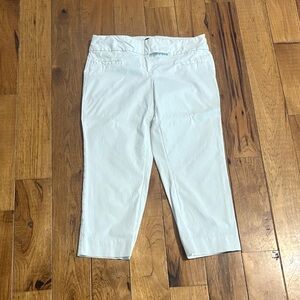 The Limited Light Cream Capris